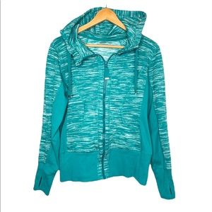 zella farrah hooded fleece jacket